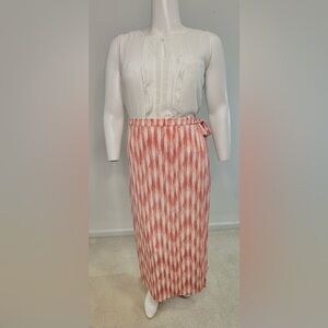 C EST. 1946 Women's Faux Wrap Maxi Skirt Size 18/20 NWT